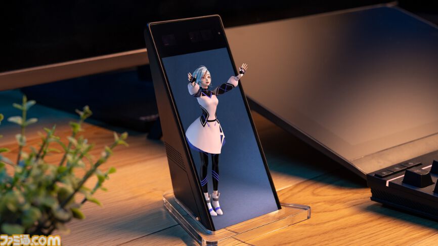 裸眼で3Dコンテンツが楽しめる空間再現ディスプレイ“ELF-MN1”が12月11日発売。アクリルスタンド採用の小型6インチモデル。推定価格54000円