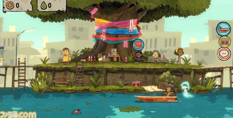 『Dancing with Ghosts』15歳の少女と友達の幽霊が人々を助けるライフシミュレーションゲーム。アーリーアクセス版が本日(10/28)より配信開始