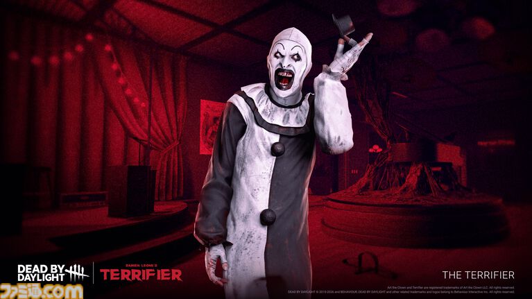 【DbD】『テリファー』コラボキラー“アート・ザ・クラウン”はゴミ袋からランダムに武器を取り出して攻撃。PTBが本日(10/29)開始