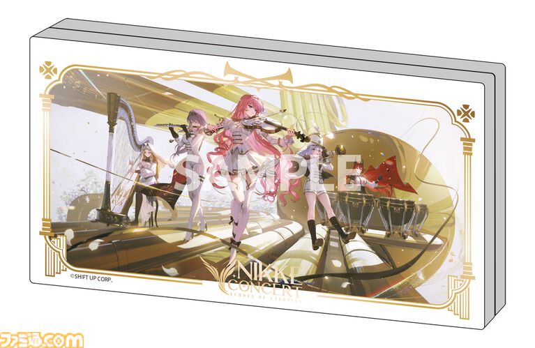『NIKKE』第3回オーケストラコンサートが2027年1月9日パシフィコ横浜で開催。すべての券種にレコード風コースターなどの特典が付いてくる