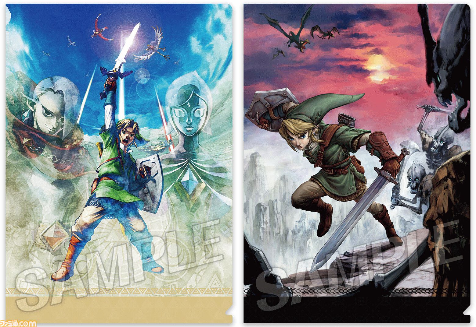 『ゼルダの伝説 時のオカリナ』ローソンキャンペーンが11月3日開催。対象のお菓子購入でシリーズ8作品のクリアファイルが1枚もらえる