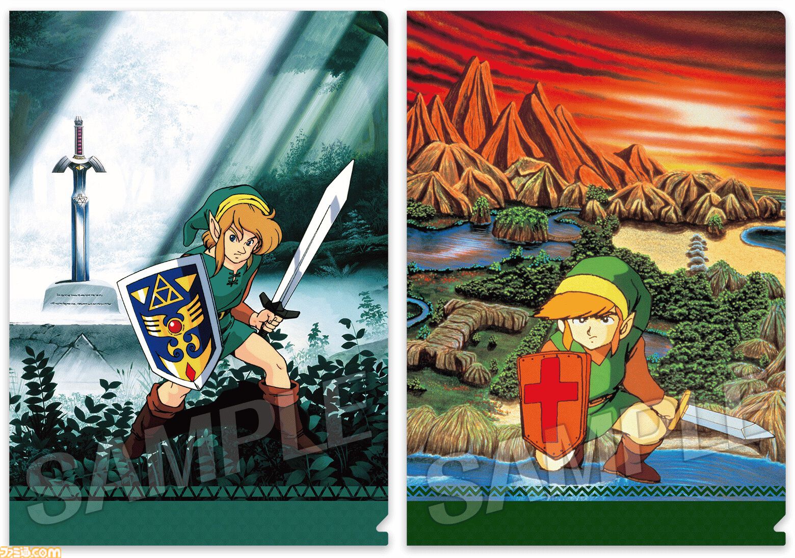 『ゼルダの伝説 時のオカリナ』ローソンキャンペーンが11月3日開催。対象のお菓子購入でシリーズ8作品のクリアファイルが1枚もらえる
