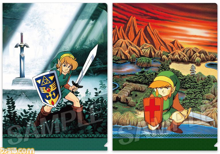 『ゼルダの伝説 時のオカリナ』ローソンキャンペーンが11月3日開催。対象のお菓子購入でシリーズ8作品のクリアファイルが1枚もらえる