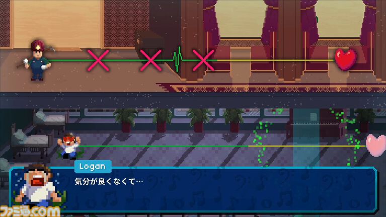 『リズムドクター』Switch2版が12月に配信。患者の心拍に合わせて治療を行うリズムゲーム【インディーワールド】