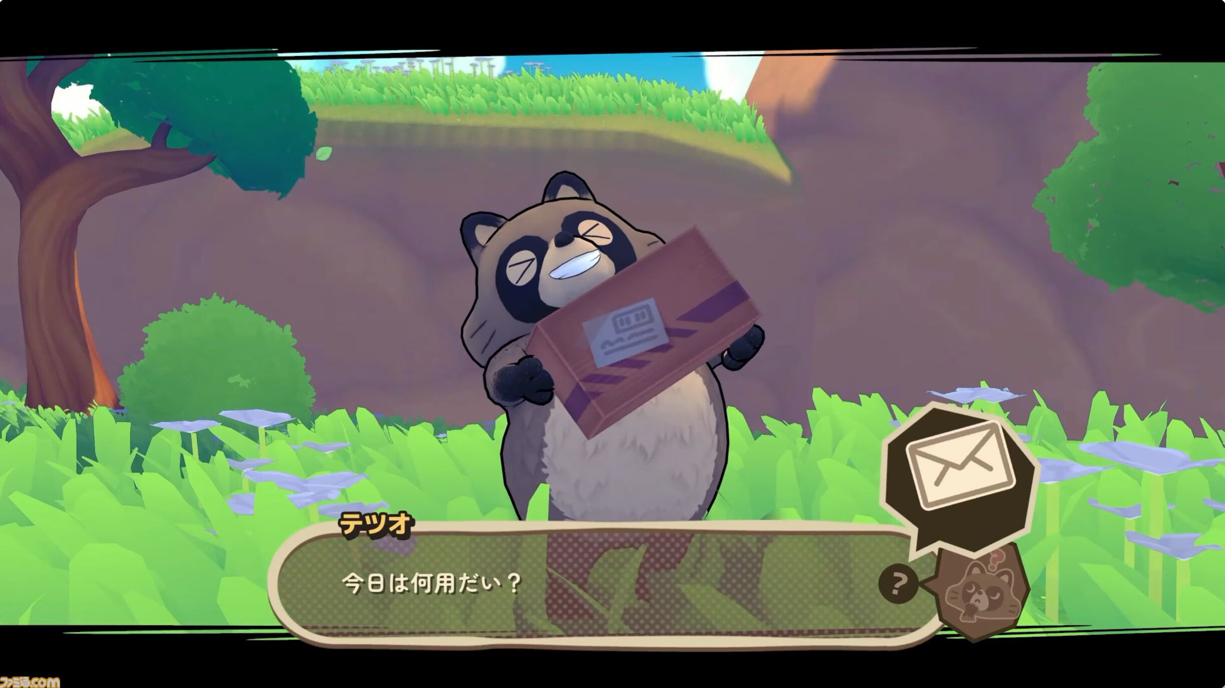 タヌキのポンがBMXでトリック決めつつ郵便配達『TANUKI: Pon's Summer - タヌキ：ポンの夏』が11月10日に配信決定。【インディーワールド】