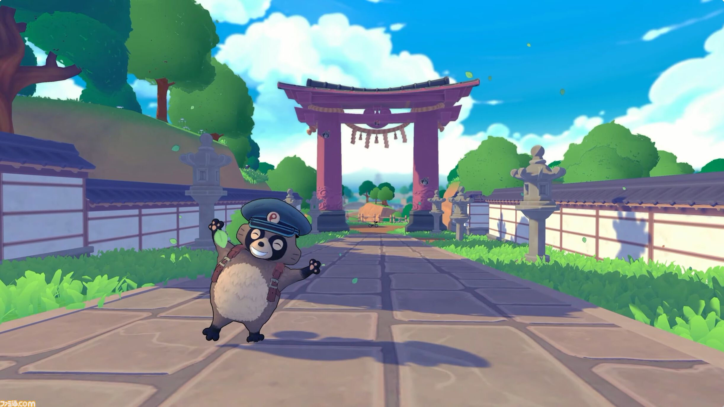 タヌキのポンがBMXでトリック決めつつ郵便配達『TANUKI: Pon's Summer - タヌキ：ポンの夏』が11月10日に配信決定。【インディーワールド】