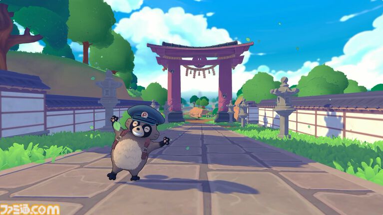 タヌキのポンがBMXでトリック決めつつ郵便配達『TANUKI: Pon's Summer - タヌキ：ポンの夏』が11月10日に配信決定。【インディーワールド】