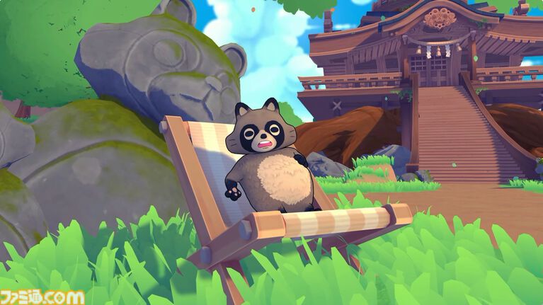 タヌキのポンがBMXでトリック決めつつ郵便配達『TANUKI: Pon's Summer - タヌキ：ポンの夏』が11月10日に配信決定。【インディーワールド】