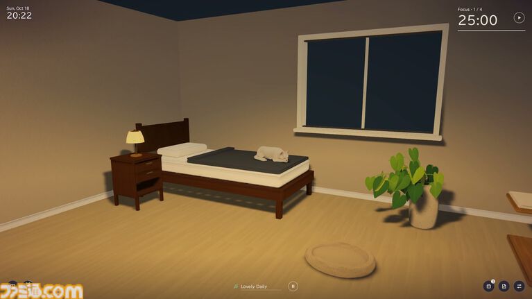 猫といっしょに仕事や勉強を。『Cozy Cat Room』11月17日発売。ポモドーロタイマーやToDoリスト搭載で集中して作業・休憩できる