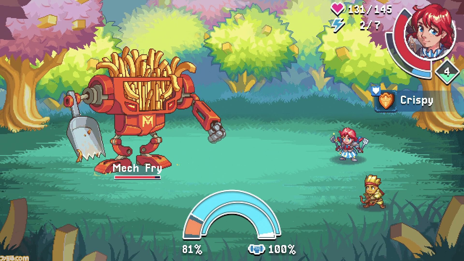 ハンバーガー店ウェンディーズがRPGに。おなじみ赤毛のウェンディーちゃんが壮大な冒険へ。ポテトやチキンも仲間になる
