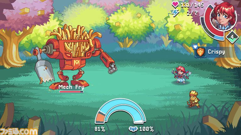 ハンバーガー店ウェンディーズがRPGに。おなじみ赤毛のウェンディーちゃんが壮大な冒険へ。ポテトやチキンも仲間になる