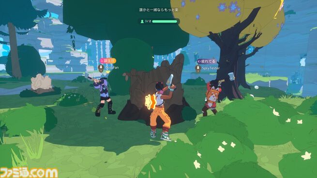 まったりMMO『クロスランド』2026年11月16日に発売決定。言葉を話すクマや精霊たちが住む世界で癒しのひとときを【インディーワールド】