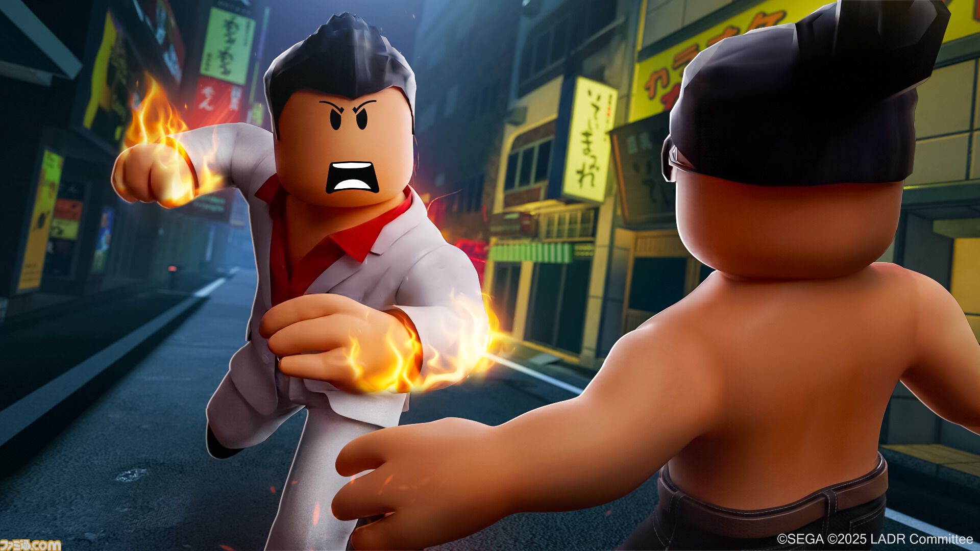 『龍が如く』公認Robloxゲーム『龍が如く ブロックス』が配信開始。ロブロックス上に再構築された神室町で、探索・バトル・ミニゲームが楽しめる
