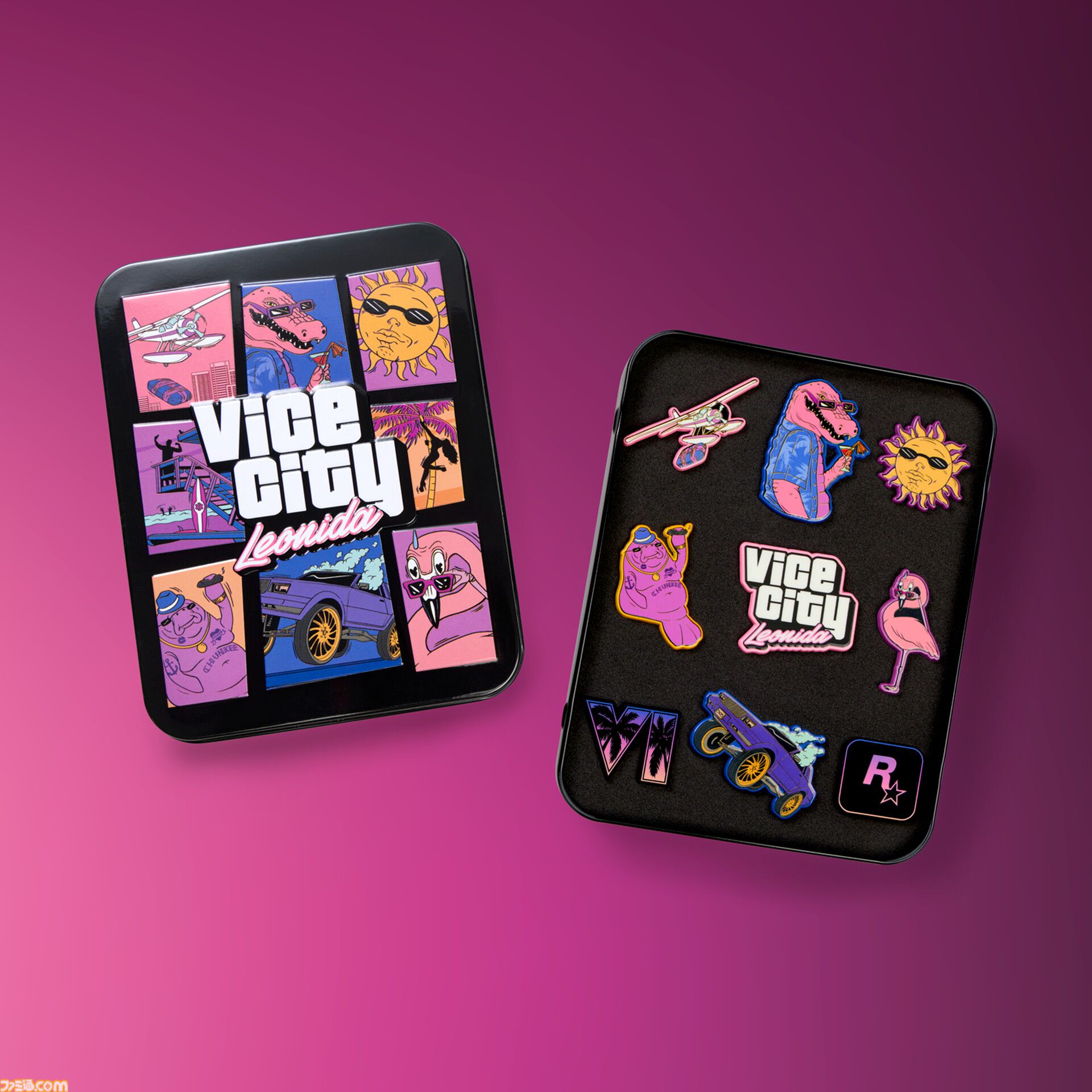 『GTA6』99980円の超豪華コレクターズBOX「Vice City Collection」10月30日12時より予約開始。フィギュアやキャップやショットグラスが付いたオトナ向けアイテム