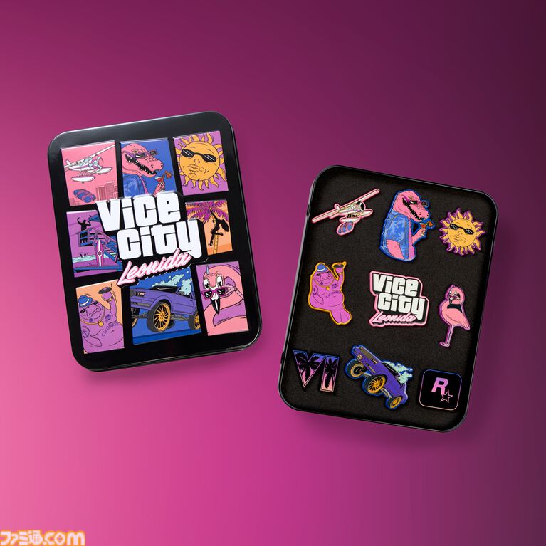『GTA6』99980円の超豪華コレクターズBOX「Vice City Collection」10月30日12時より予約開始。フィギュアやキャップやショットグラスが付いたオトナ向けアイテム