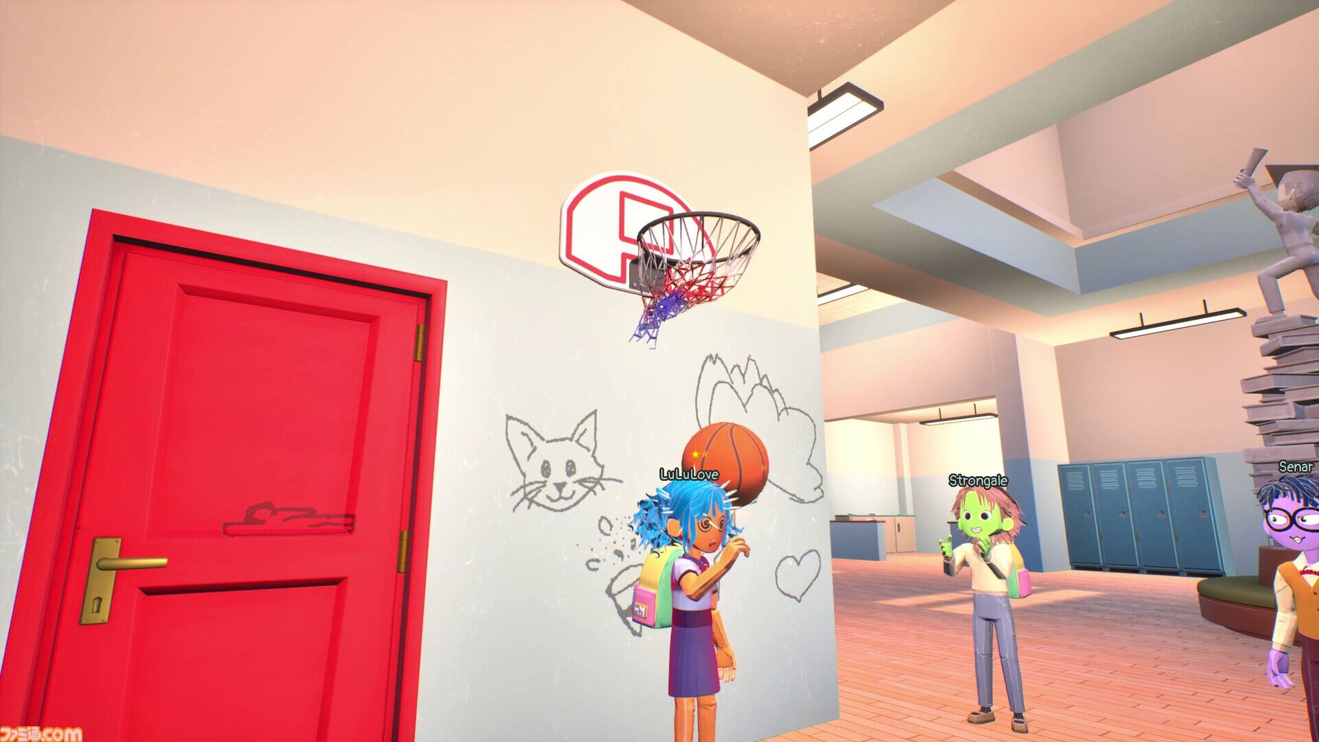 携帯電話や双眼鏡でカンニングする悪ガキシミュレーター『Finals Week』が発売。最大4人で協力し、教師からバレずに合格を目指せ