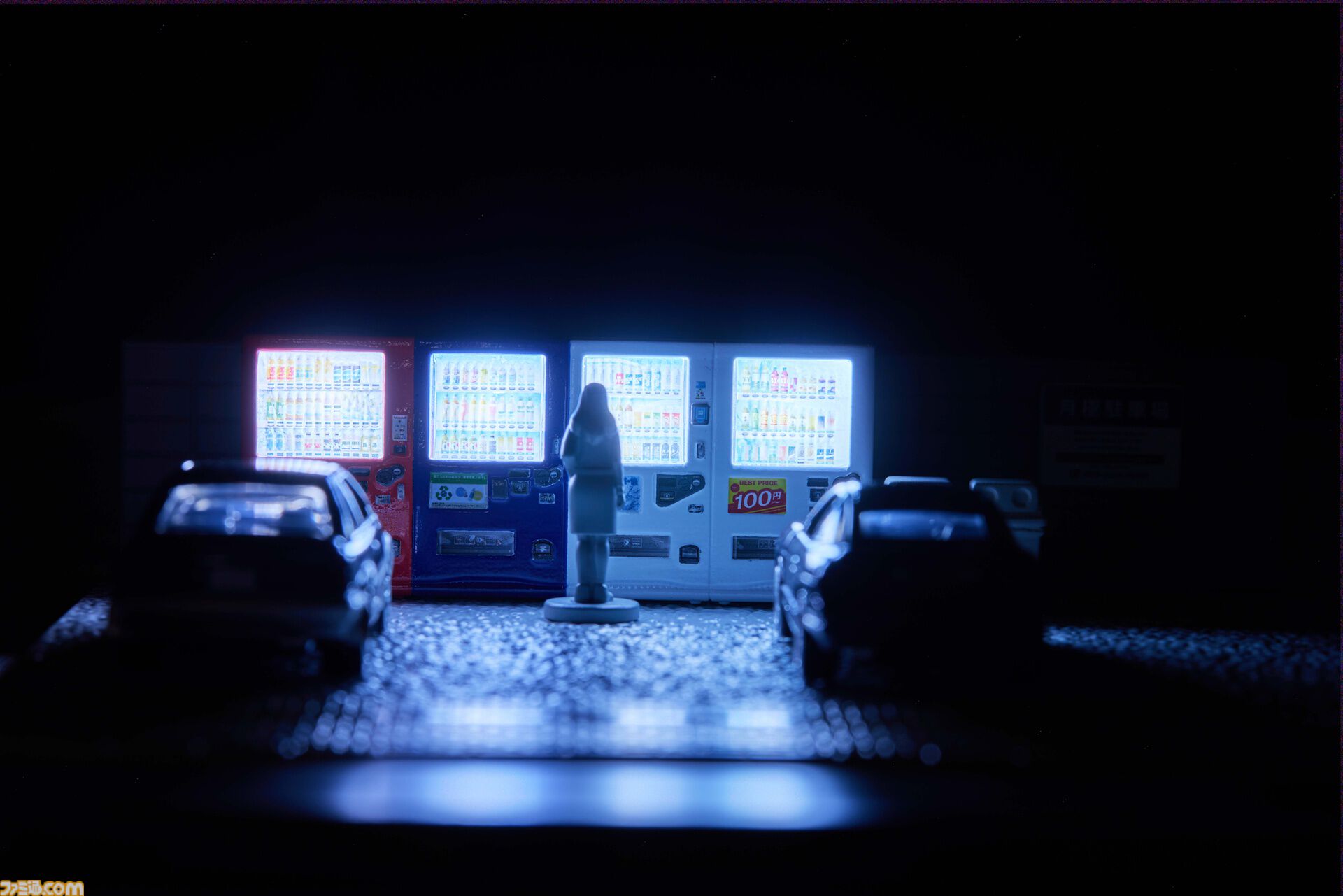 セブンイレブンのジオラマが『トミカ』より12月16日発売。2種類のLEDライトで夜のコンビニも演出できるなどリアルに再現。“tomica VIEW”シリーズ第1弾