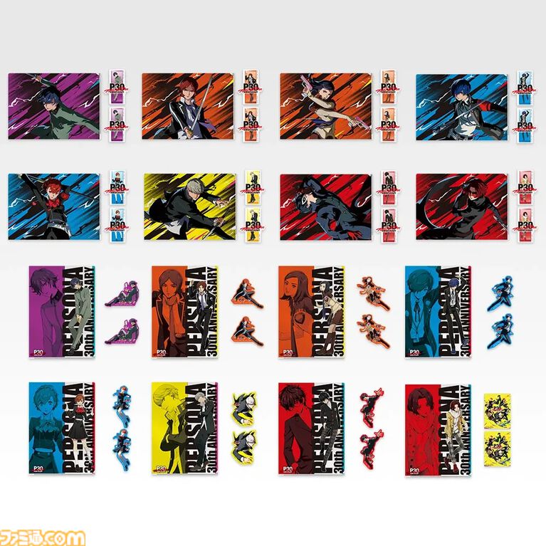 『ペルソナ』30周年一番くじの全ラインアップ公開。お部屋をベルベットルームにできちゃう『全ての人の魂の詩』収録のエフェクトーンが当たる