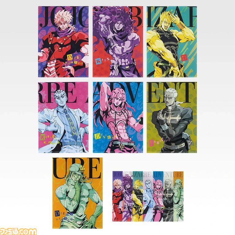 『ジョジョ』ディオたち“宿敵”をテーマとした一番くじが11月21日発売。スタンドの矢フィギュアやロードローラーチャームなど注目グッズが目白押し