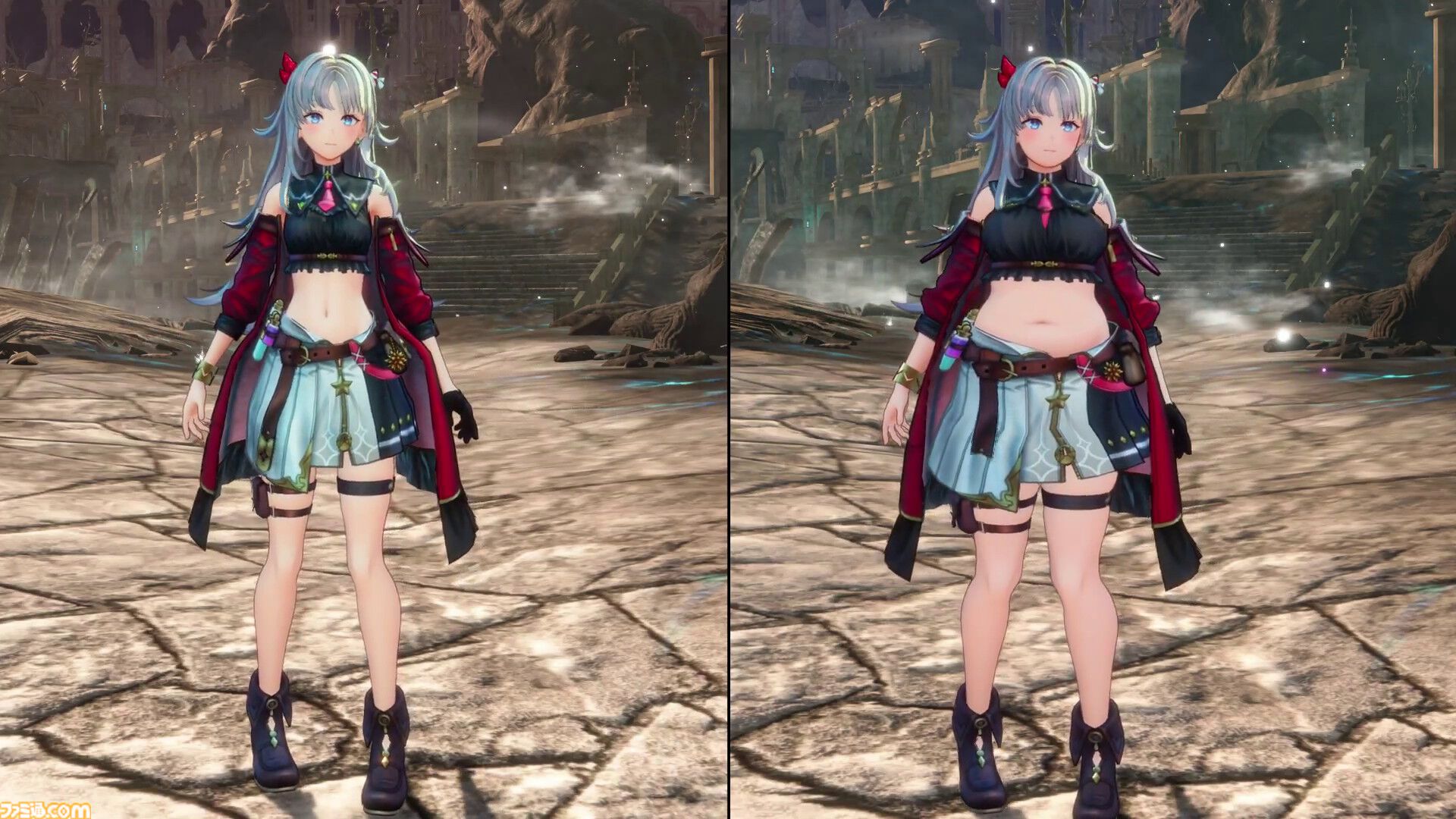 『カリアのアトリエ』「カリアの体型変化ムービー」公開。“ほっそり”も“ぽっちゃり”も、体型変化のぶんだけカリアの魅力倍増