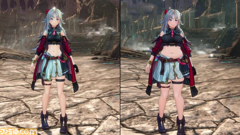 『カリアのアトリエ』「カリアの体型変化ムービー」公開。“ほっそり”も“ぽっちゃり”も、体型変化のぶんだけカリアの魅力倍増