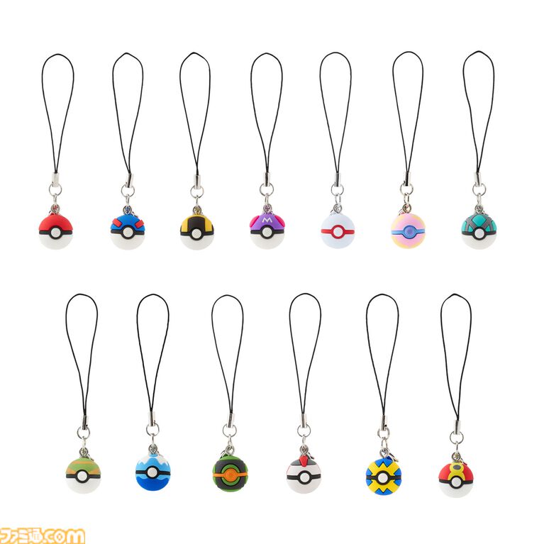 『ポケモン』1025匹から好きな“てもち”を選んで作れるカスタマイズグッズが登場。キーホルダーに入れて連れ歩いたり、もちものチャームも付けられる