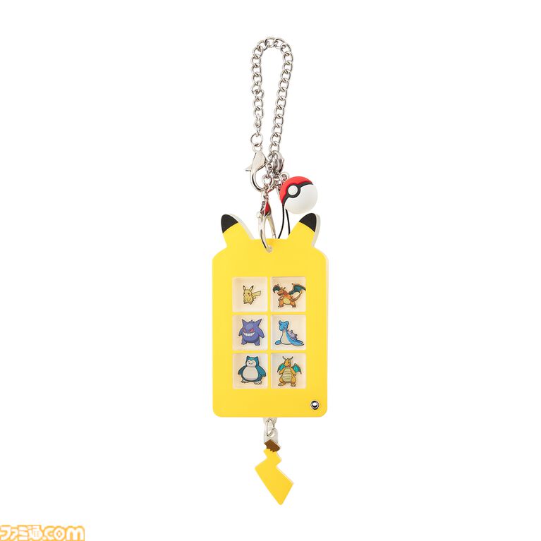 『ポケモン』1025匹から好きな“てもち”を選んで作れるカスタマイズグッズが登場。キーホルダーに入れて連れ歩いたり、もちものチャームも付けられる