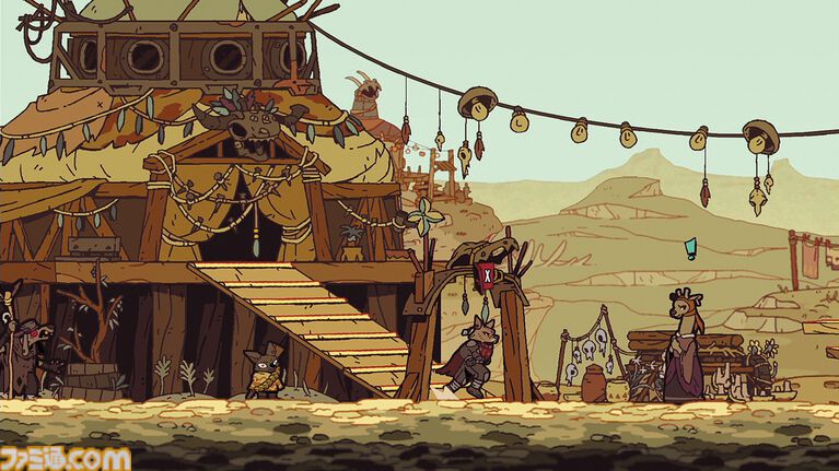 『Laika: Aged Through Blood』バイクで荒野をスタイリッシュに駆け抜ける探索型アクション。メトロイドヴァニアならぬ「モーターヴァニア」を提唱する一作【とっておきインディー】