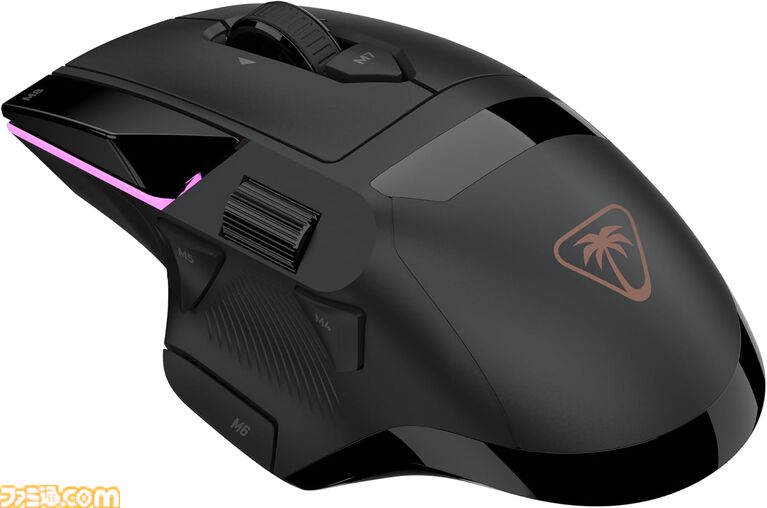 Amazonでタッチ画面付きゲーミングマウス“MC7”が発売中。“OBS”のシーン切り替えからマイクミュートまで手元の画面で操作可能。タートルビーチの新シリーズ3機種が登場