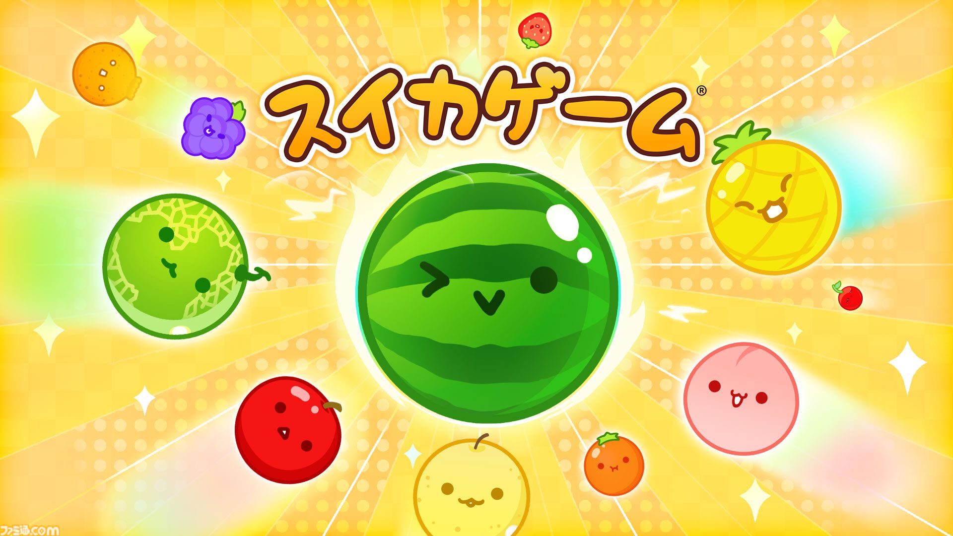 Switch版『スイカゲーム』に“夏休み”や“お祭り花火”など夏をテーマにした4種の有料スキンが登場。セットでお得な【夏ver.】特別スキン追加パックも販売