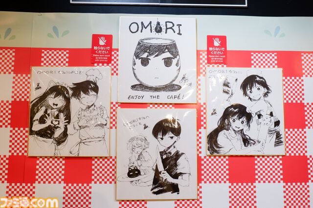 『OMORI』カフェレポート。ケルのドリンクは“入門者向け”オレンジジョー。かわいいカフェ店員姿のオモリたちがお出迎え