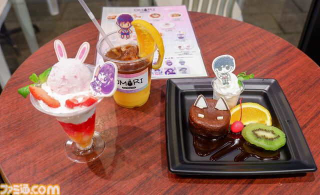 『OMORI』カフェレポート。ケルのドリンクは“入門者向け”オレンジジョー。かわいいカフェ店員姿のオモリたちがお出迎え