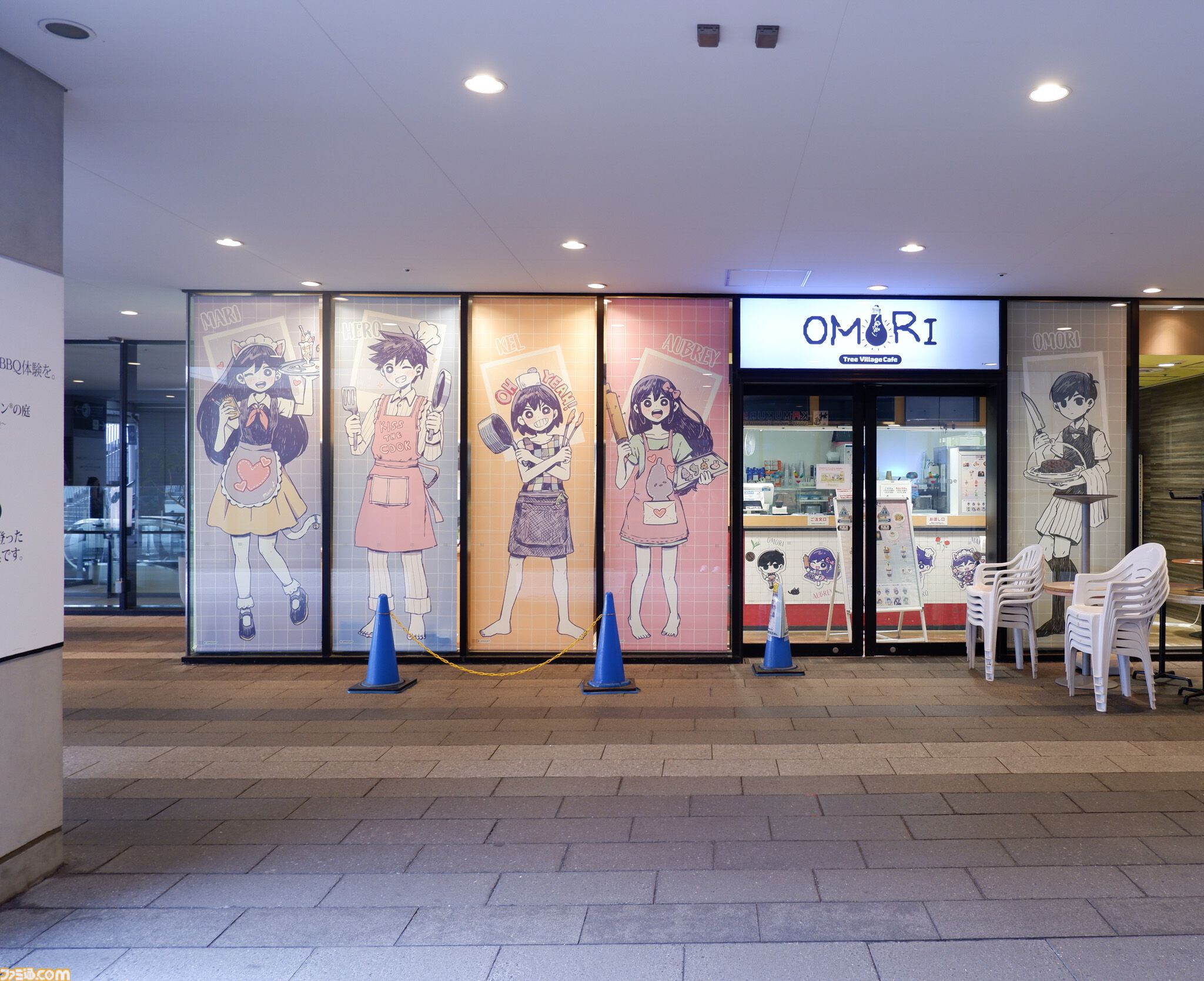 『OMORI』カフェレポート。ケルのドリンクは“入門者向け”オレンジジョー。かわいいカフェ店員姿のオモリたちがお出迎え