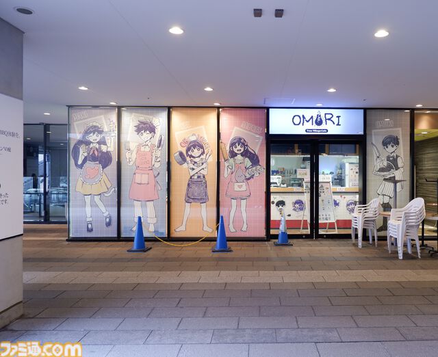 『OMORI』カフェレポート。ケルのドリンクは“入門者向け”オレンジジョー。かわいいカフェ店員姿のオモリたちがお出迎え
