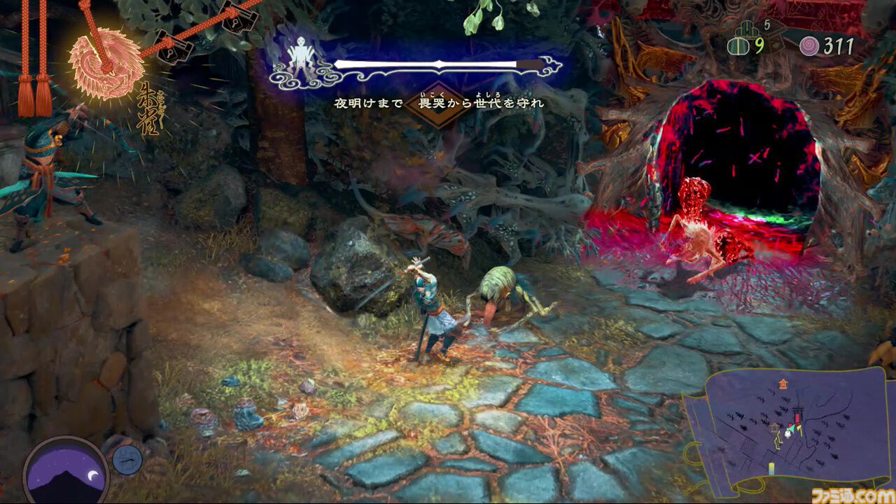 『祇（くにつがみ）：Path of the Goddess』先行レビュー。アクションとタワーディフェンス、2要素のバランスが絶妙。“和”の世界を彩る作り込みもすさまじい