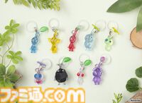 【ピクミン】チマっとした姿がかわいいマスコットアクセサリーがガシャポンに登場。傘の持ち手やポーチにつけて自分の持ち物の目じるしにできる