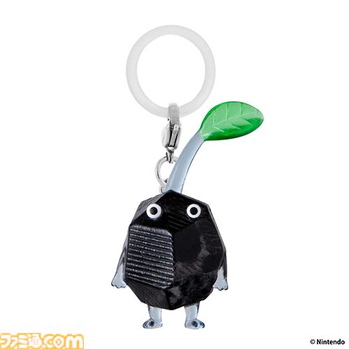 【ピクミン】チマっとした姿がかわいいマスコットアクセサリーがガシャポンに登場。傘の持ち手やポーチにつけて自分の持ち物の目じるしにできる