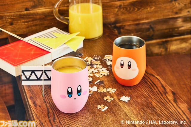 『星のカービィ』カービィ、ワドルディのタンブラーが7月11日発売。アイス・ホットでもおいしい温度が長持ちする真空断熱構造