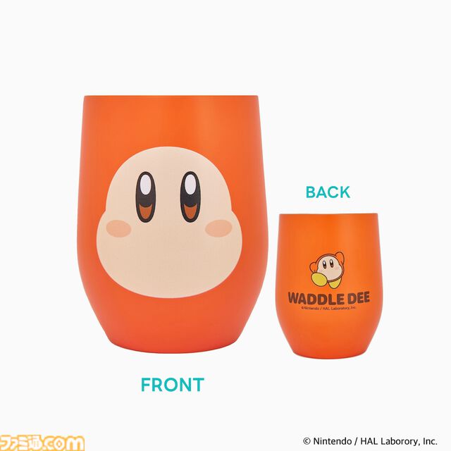 『星のカービィ』カービィ、ワドルディのタンブラーが7月11日発売。アイス・ホットでもおいしい温度が長持ちする真空断熱構造