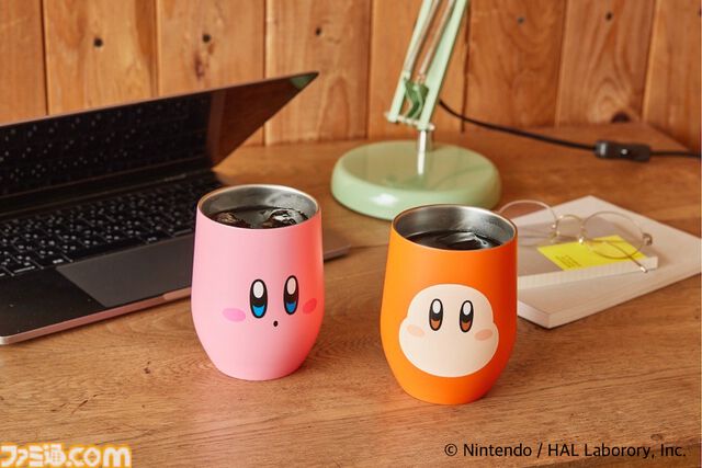 『星のカービィ』カービィ、ワドルディのタンブラーが7月11日発売。アイス・ホットでもおいしい温度が長持ちする真空断熱構造