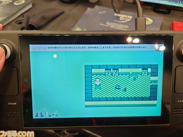『CASSETTE BOY』試遊レビュー。見えてないものは存在しない。“在る”を操る独特なパズルアクション【TOKYO SANDBOX】
