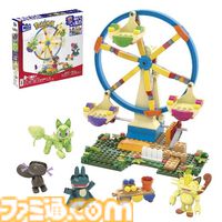 『ポケモン』イーブイが尻尾を振って草原を疾走！ 可動式組み立てブロックが7月6日に発売。水中冒険や観覧車のブロックセットも同時登場