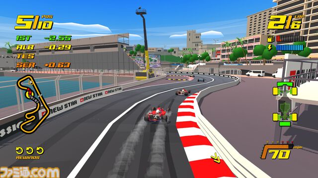 レトロレーシングゲーム『GP CLUB LIFE モータースポーツチーム』が8月22日に発売。三重やコートダジュールなど世界の都市をF1マシンで駆け抜けろ