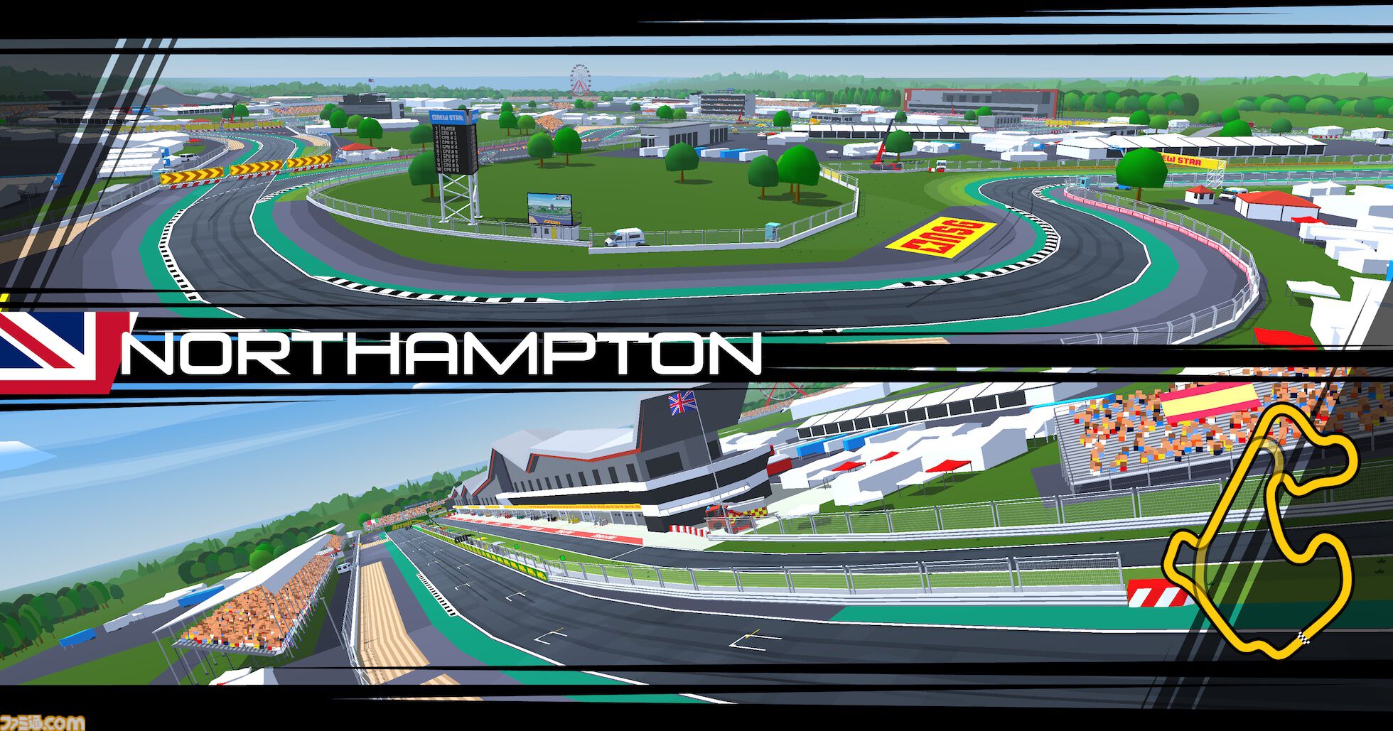 レトロレーシングゲーム『GP CLUB LIFE モータースポーツチーム』が8月22日に発売。三重やコートダジュールなど世界の都市をF1マシンで駆け抜けろ