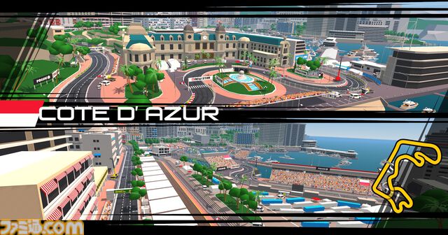 レトロレーシングゲーム『GP CLUB LIFE モータースポーツチーム』が8月22日に発売。三重やコートダジュールなど世界の都市をF1マシンで駆け抜けろ