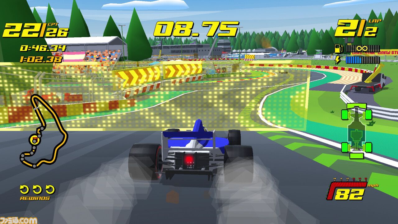 レトロレーシングゲーム『GP CLUB LIFE モータースポーツチーム』が8月22日に発売。三重やコートダジュールなど世界の都市をF1マシンで駆け抜けろ