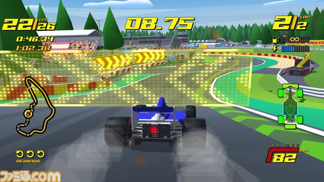 レトロレーシングゲーム『GP CLUB LIFE モータースポーツチーム』が8月22日に発売。三重やコートダジュールなど世界の都市をF1マシンで駆け抜けろ