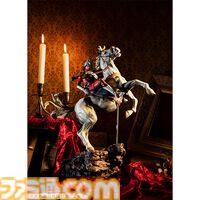 『ガンダム』シャアの乗馬フィギュアが美しい。11月下旬に発売。デラックスの名に相応しい、全高約380mmの迫力満点な逸品