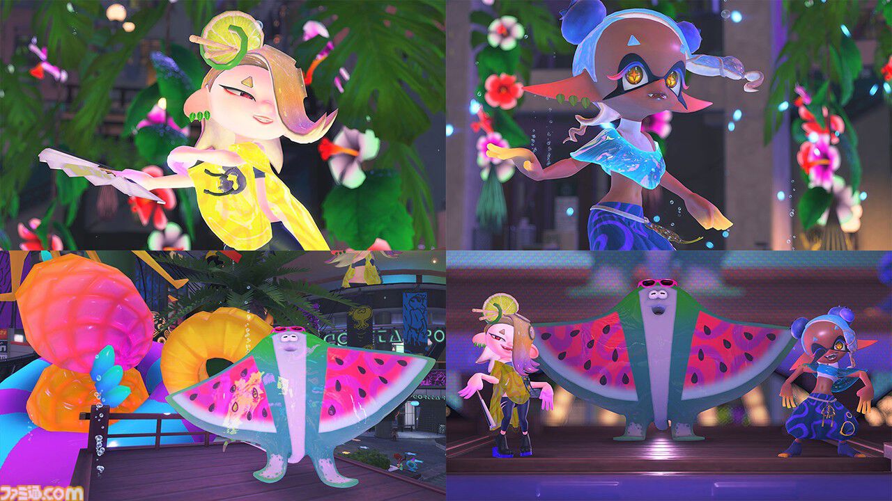 『スプラトゥーン3』“Summer Nights”フェスが7月13日より開催。お題は“1日貸し切るなら？ 宮殿 vs 遊園地 vs ビーチ”【7/15 9時まで】