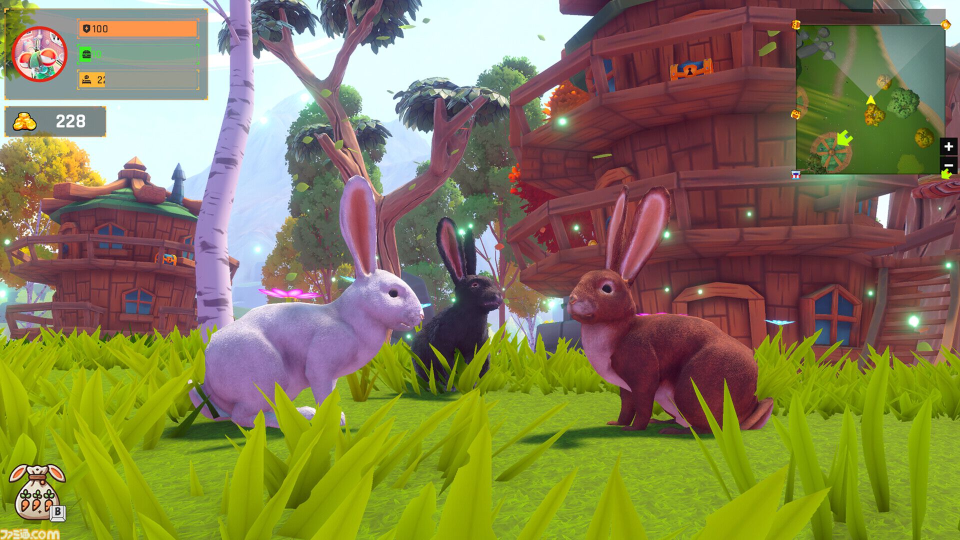 ウサギのオープンワールドゲーム『Adventure Forest: Rabbit Story』Steamストアページ公開。ウサギ村を救うためにぴょんぴょん頑張る